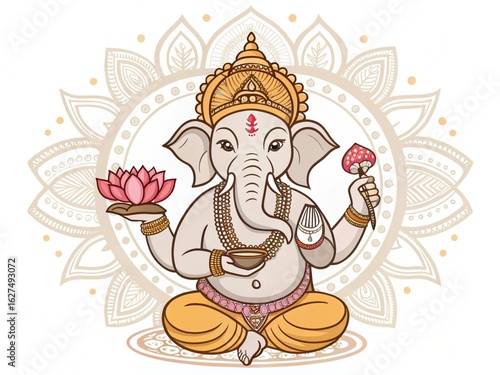 Lord Ganesha: The Divine Elephant God of Wisdom and Prosperity