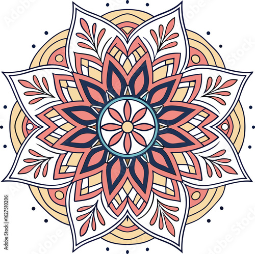 ✨ 🌞 Soft Elegance Mandala in Warm Tones 🌞
This AI-designed mandala glows with floral charm, intricate balance & vintage pastel hues. 🌼✨ Click to download & bring peaceful energy to your art, decor,