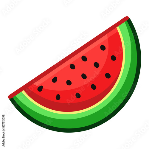 watermelon vector illustration