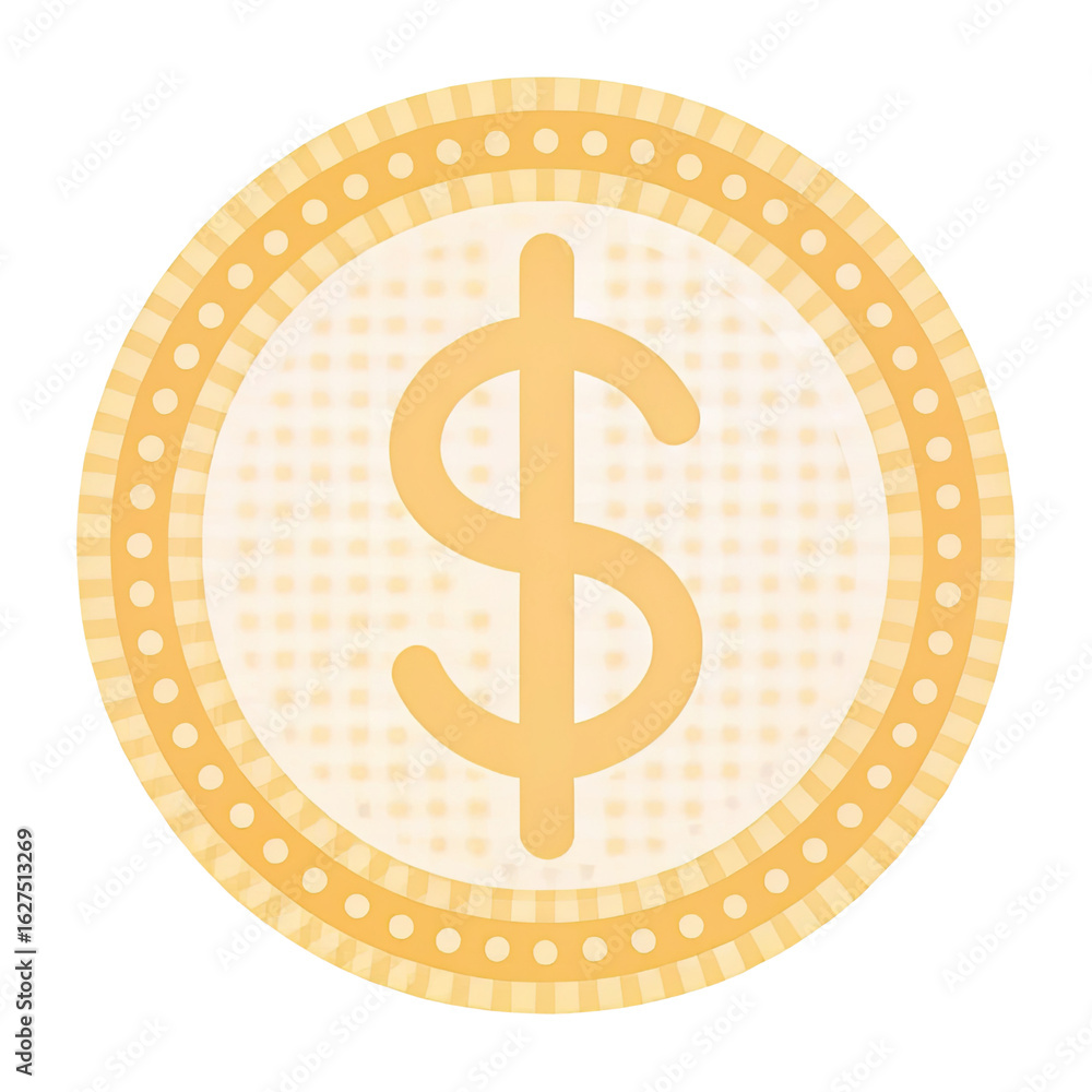 Obraz premium Moeda coin money dollar currency yellow rich 