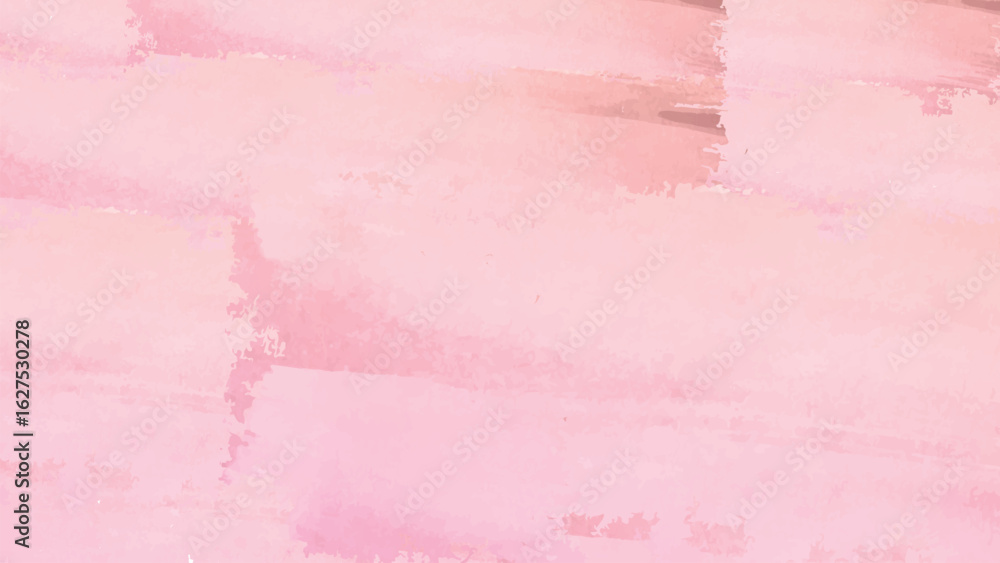 Fototapeta premium Pink Watercolor Abstract Background Texture