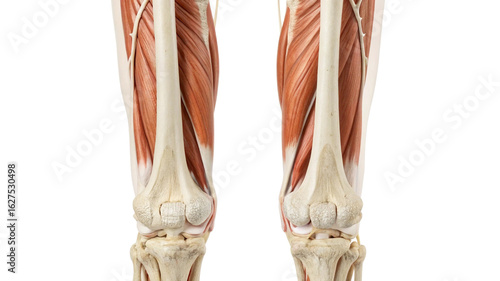 Human Knee Joint Anatomy With Muscles And Bones human anatomy