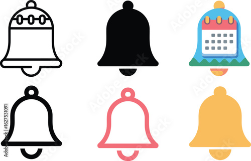 Bell notification icons