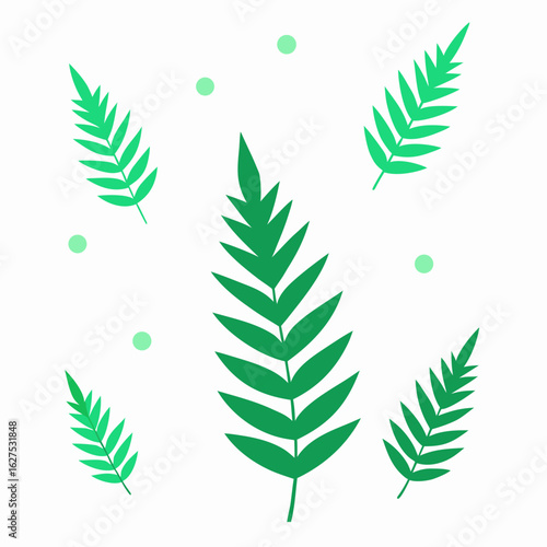 set of leaves
