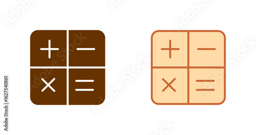  Math Symbols Vector Icon