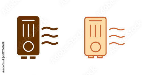 Portable Air Purifier Vector Icon