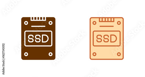 External SSD Vector Icon