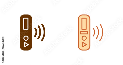 Digital Voice Recorder Vector Icon