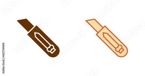 Utility knife Vector Icon