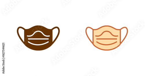 Dust mask Vector Icon