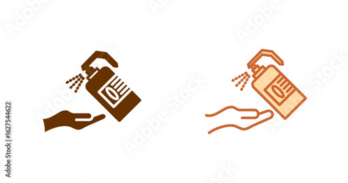 Antiseptic wipes Vector Icon