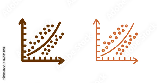 Regression Analysis Vector Icon