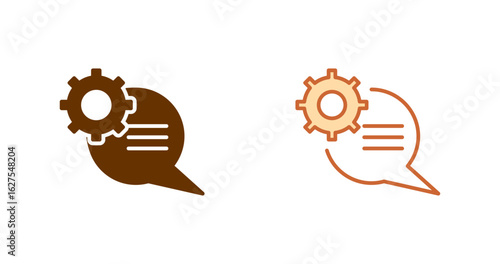 Natural Language Processing Vector Icon