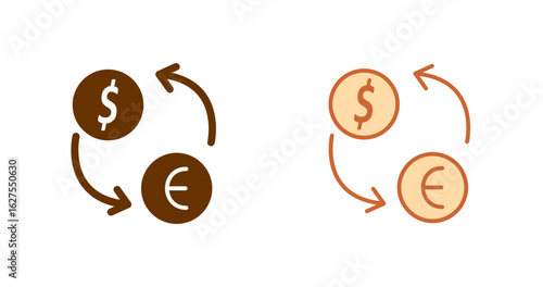 Currency Exchange Vector Icon