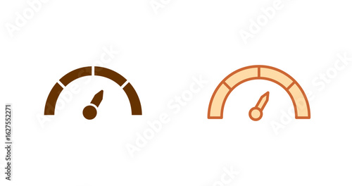 Credit Score Vector Icon