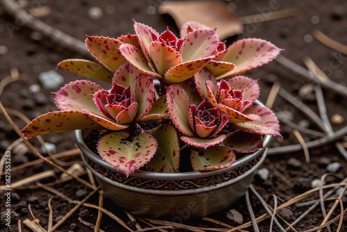 Rośliny z różnych stron świata. Egzotyczne przedstawienie w pastelowych kolorach.