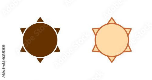 Sun Vector Icon