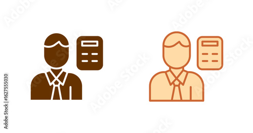 Accountant Vector Icon