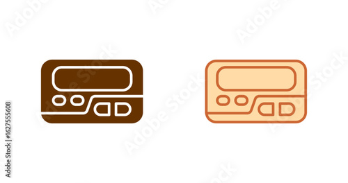 Pager Vector Icon