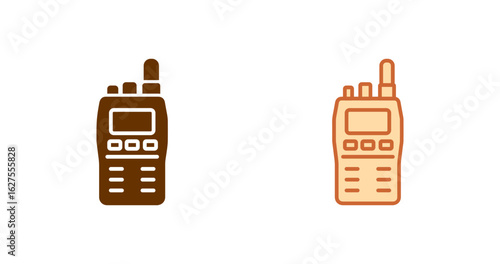 Police Radio Vector Icon
