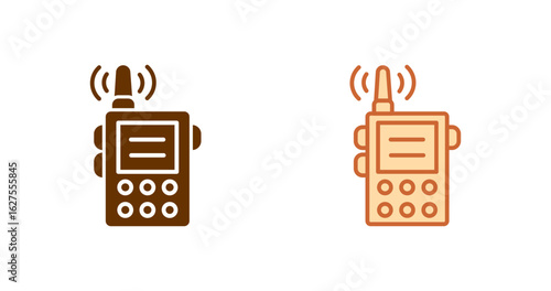 Emergency Radio Vector Icon
