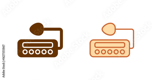 Taxi Radio Vector Icon