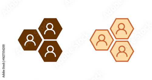 Network Segmentation Vector Icon
