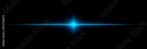Sharp starburst effect with radiating beams and a central flare on a dark background, perfect for overlays, highlights, and visual emphasis.