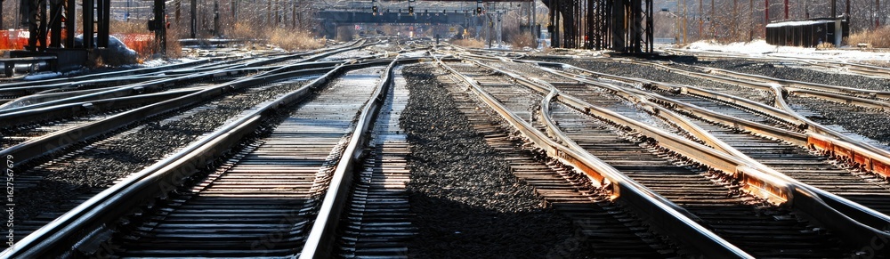 Fototapeta premium Railroad Tracks