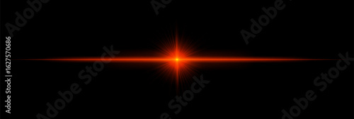 Sharp starburst effect with radiating beams and a central flare on a dark background, perfect for overlays, highlights, and visual emphasis.