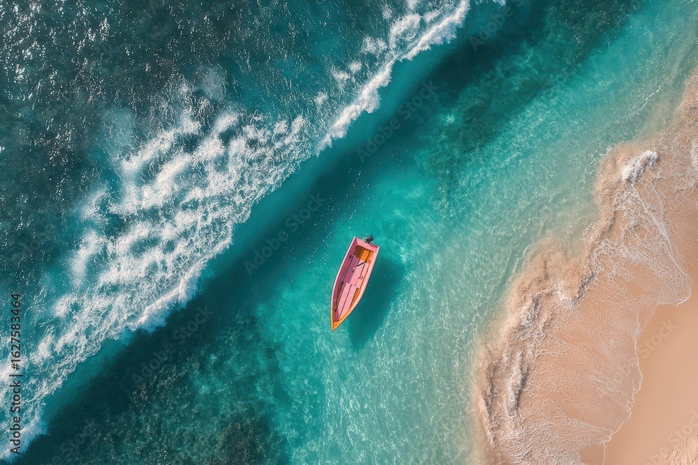 Fototapeta premium Boat on Shoreline