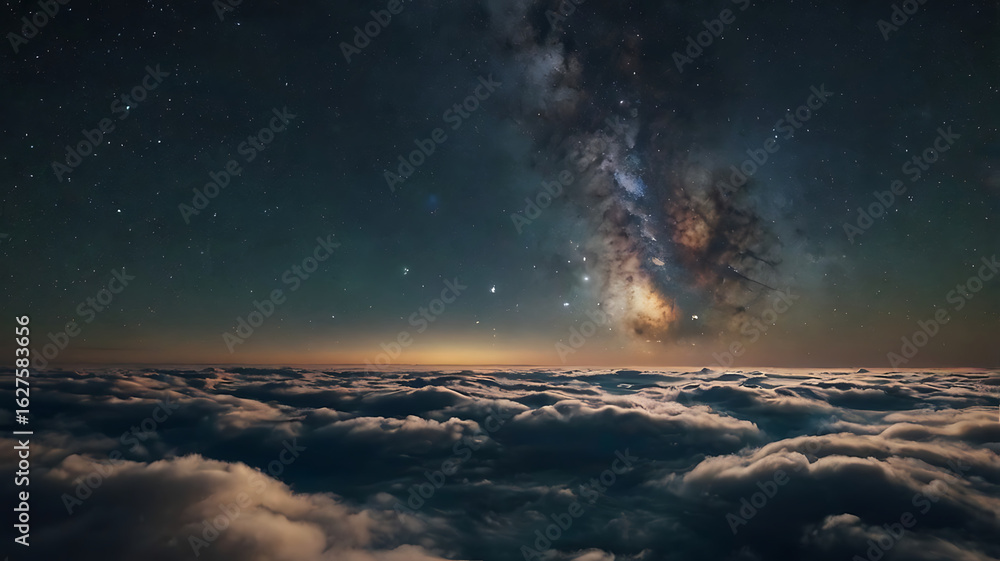 Obraz premium sunrise in the clouds