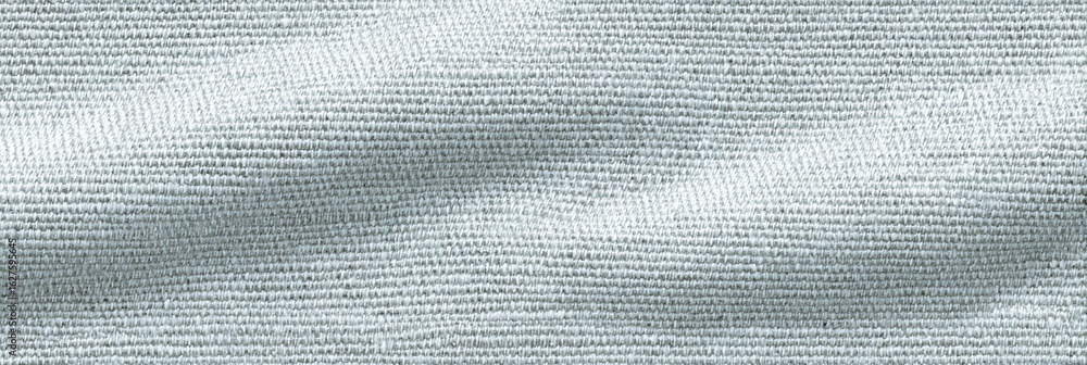 Fototapeta premium Textura de tecido de algodão azul-claro com trama fechada