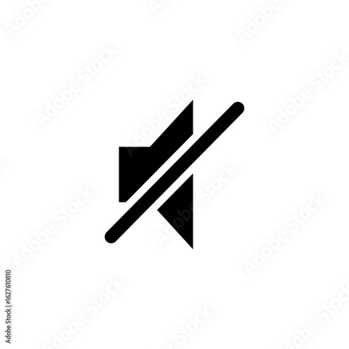 silent icon vector illustration 