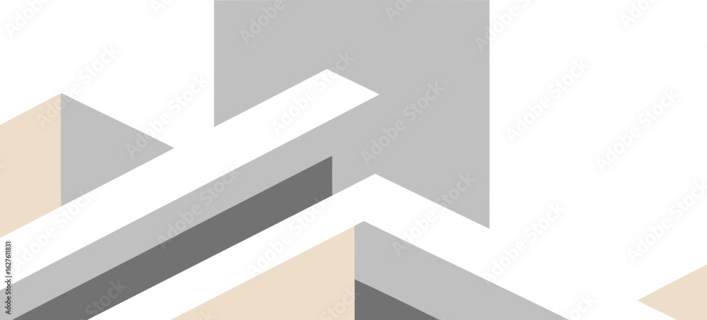 Abstract geometric shapes in muted tones with a focus on architectural design elements. Modern, minimal color palette with overlapping planes of color and form on a white background. Abstract geometric shapes in muted tones with a focus on architectural design elements. Modern, minimal color palette with overlapping planes of color and form on a white background.