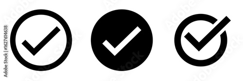 check mark list icon vector illustration 