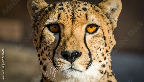 Close-up cheetah portrait