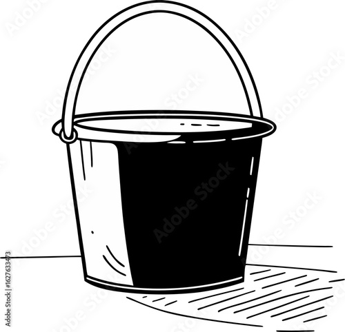 bucket of paint