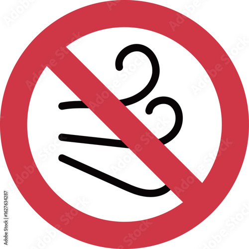 防風のアイコンイラスト