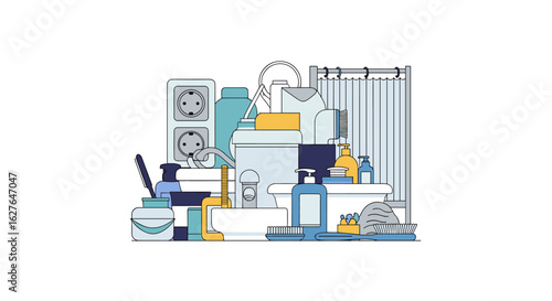 Organizing bathroom essentials effective storage solutions for everyday cleaning and hygiene products