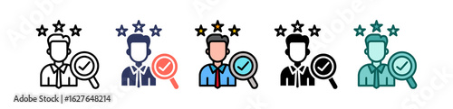 Candidate Sourcing multiple icon