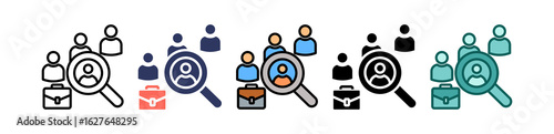 Candidate Screening multiple icon