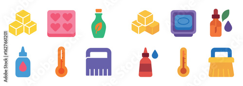 Handicraft Soapmaking Icons