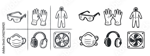 Autobody Safety Icons