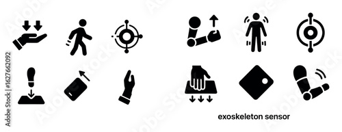 Exoskeleton Sensor Icons