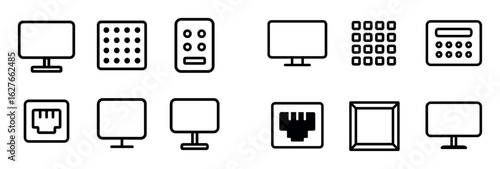 Minimalist Tech Icons
