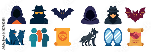 Colorful Iconic Enemies