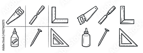Carpentry Tool Icons