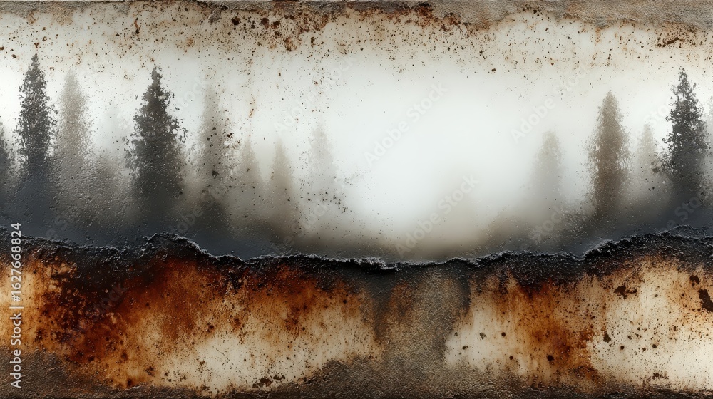 Naklejka premium Abstract Nature Landscape