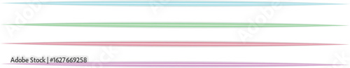 Abstract Neon Glow Lines on Transparent Background.
